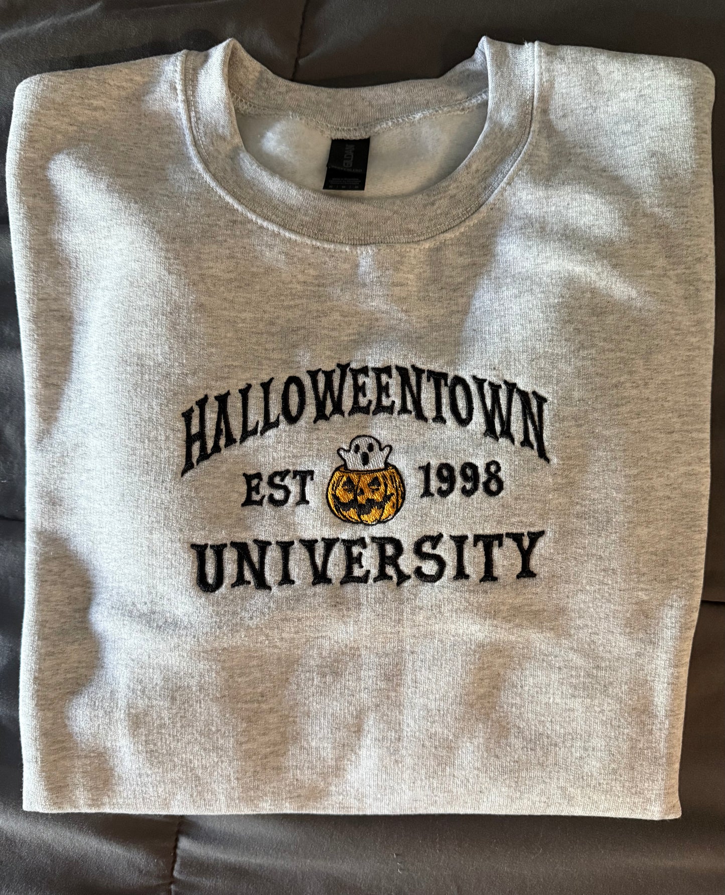 Halloweentown University Embroidered Crewneck