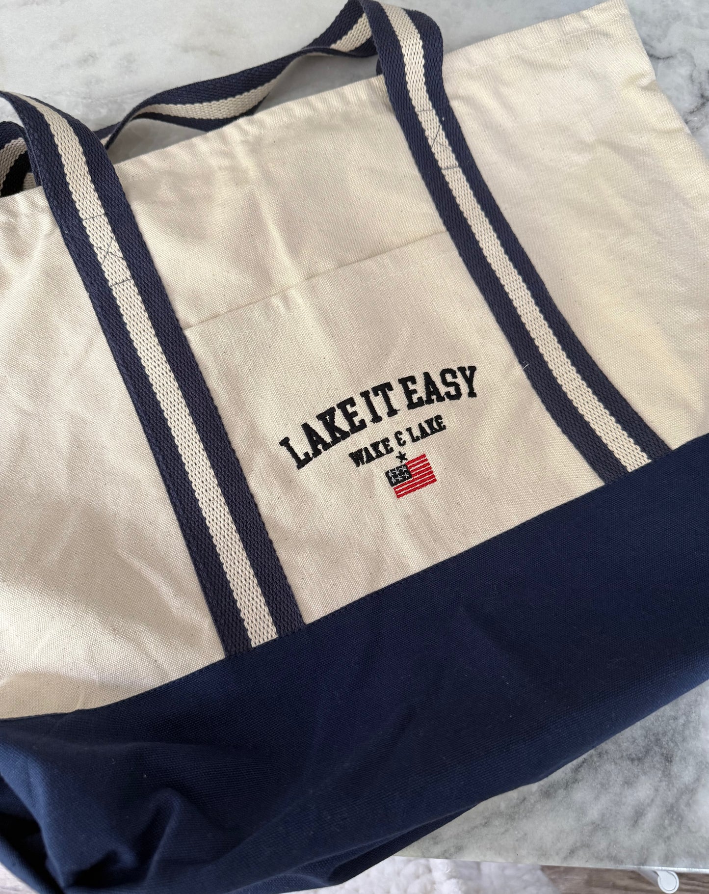 Lake it Easy Tote Bag