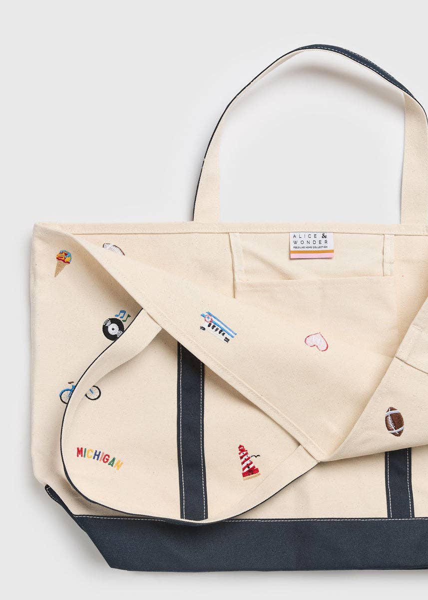 Michigan Icons Big Tote