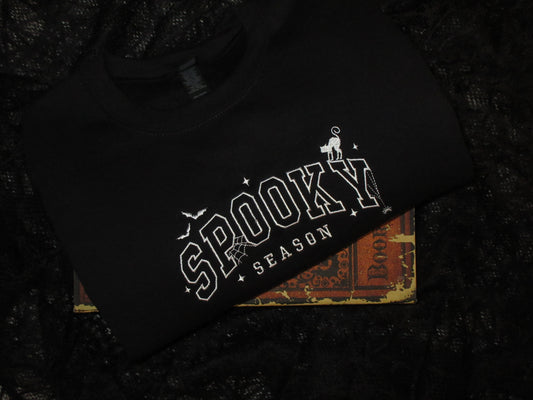 Spooky Season Embroidered Crewneck