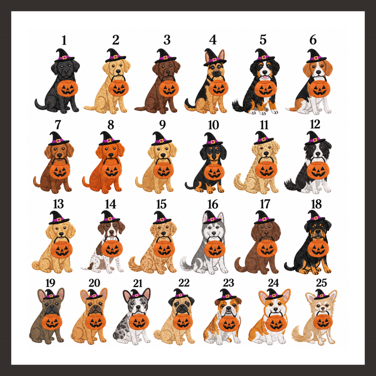 Halloween Dog Mini Tote Bag