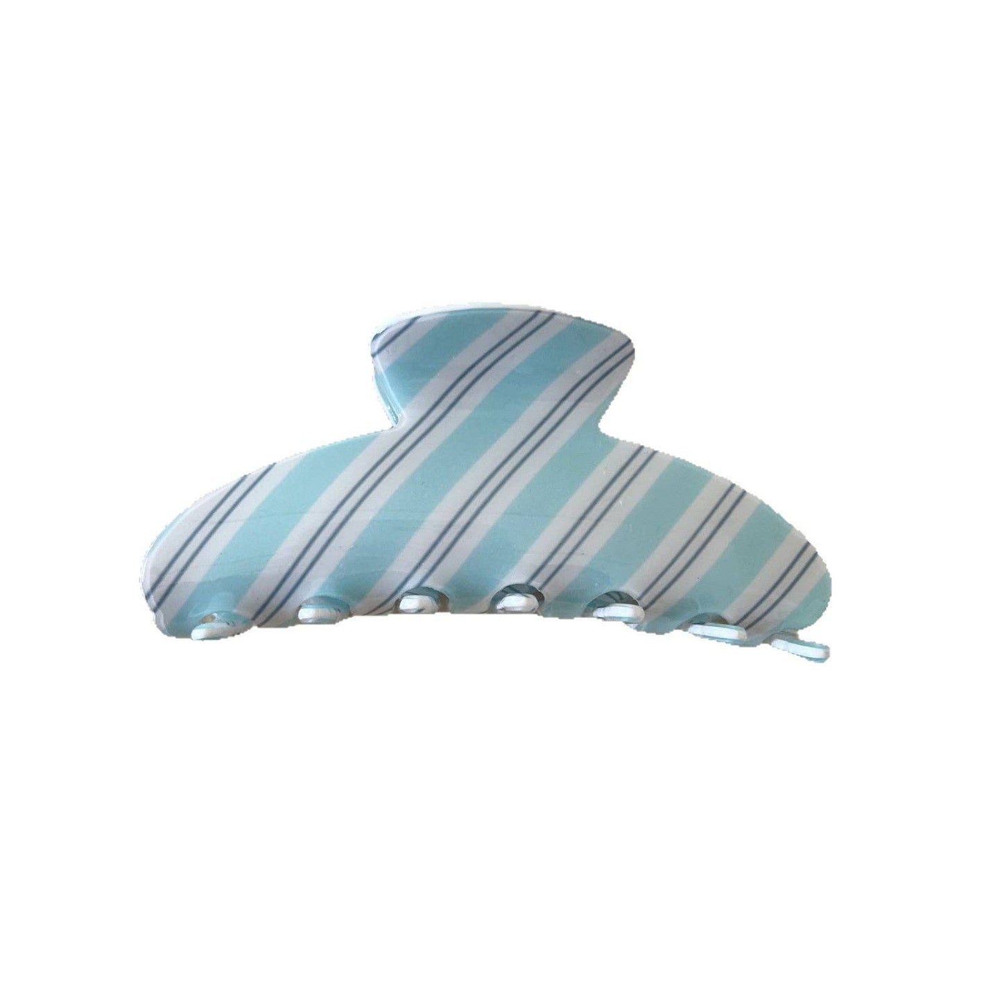Sweet Striped Acrylic Hair Claw MK2PPM6W6HCP565
