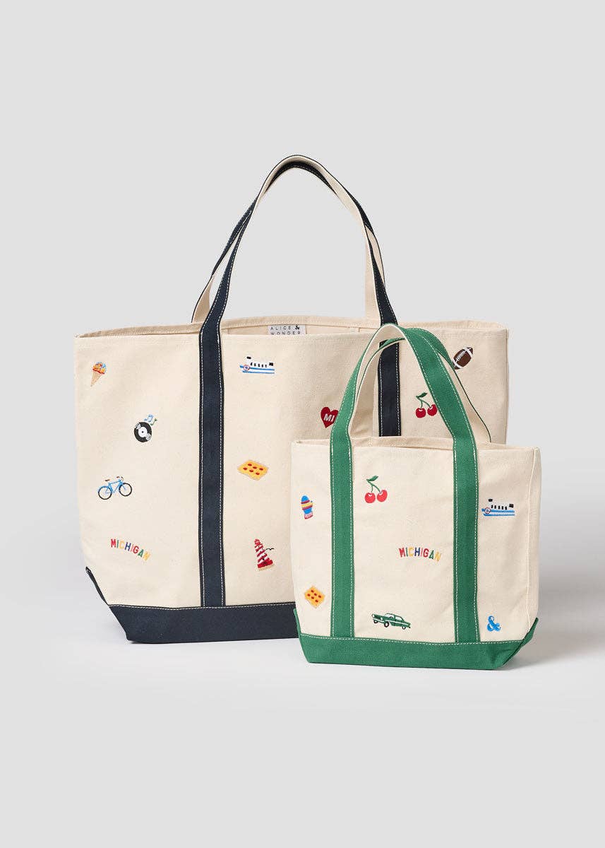 Michigan Icons Big Tote