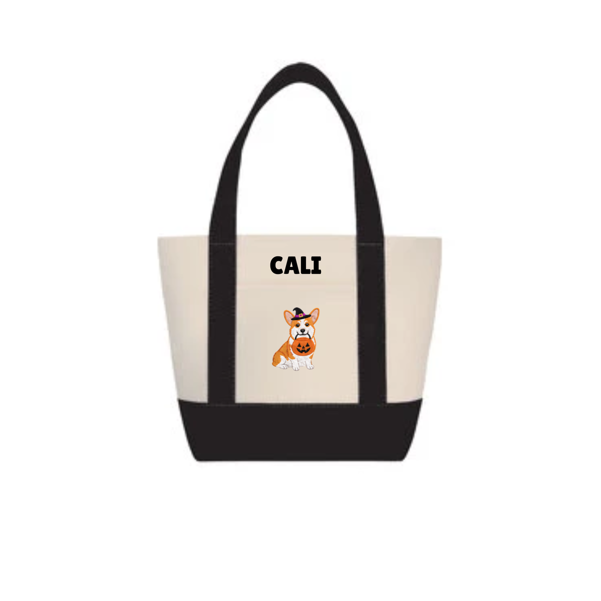 Halloween Dog Mini Tote Bag