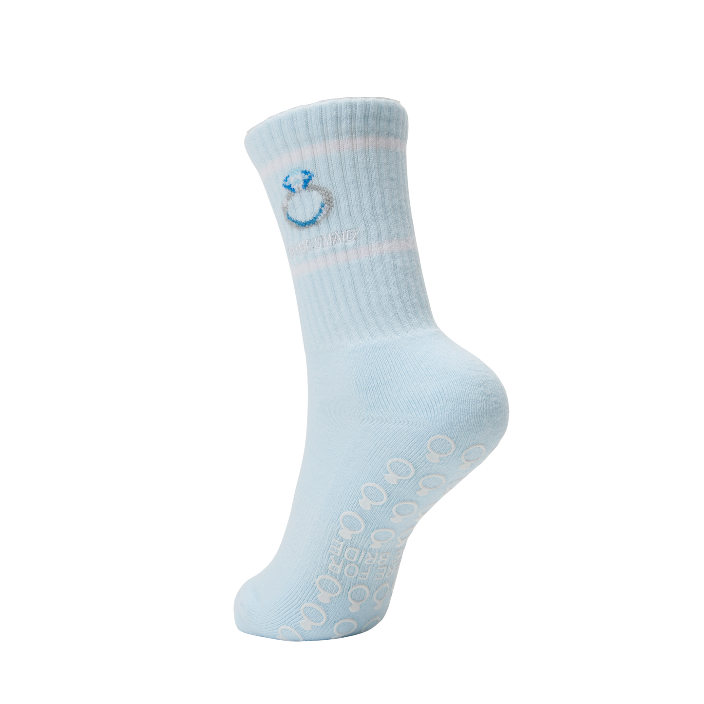 'Here for the Bride' Bridesmaid Grip Socks