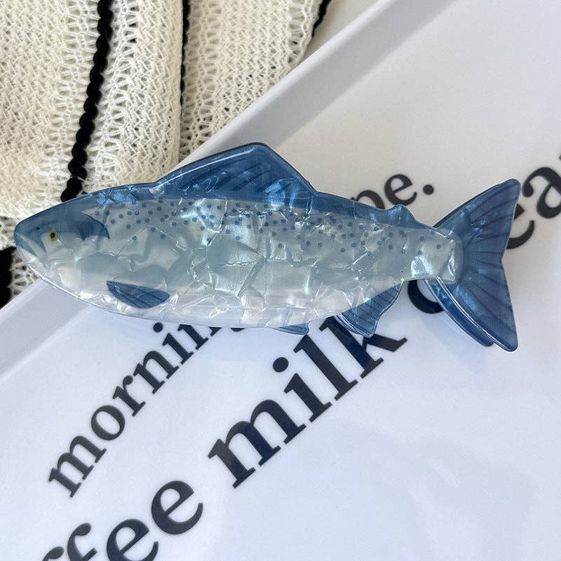 Stylish Iridescent Pilchard Shape Hair Slip MK2PPIM6W6HCP163