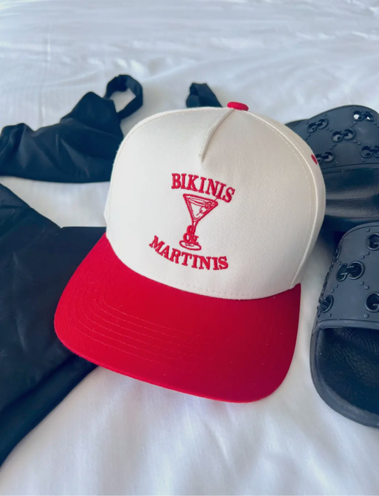BIKINIS & MARTINIS HAT
