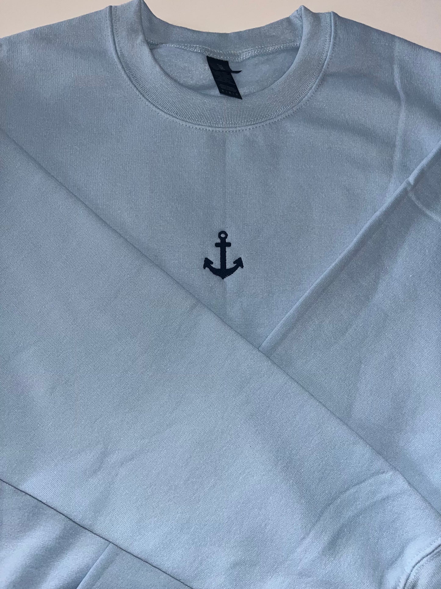 Coastal Calm Anchor Crewneck