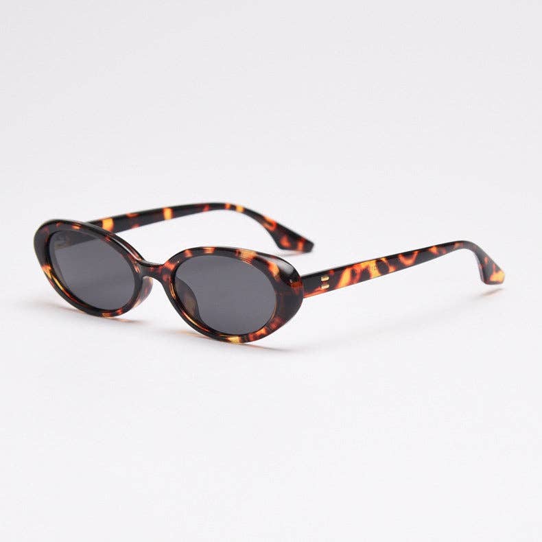 Vintage Small Frame Polarized Sunglasses DP25D984