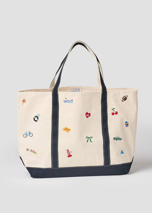 Michigan Icons Big Tote