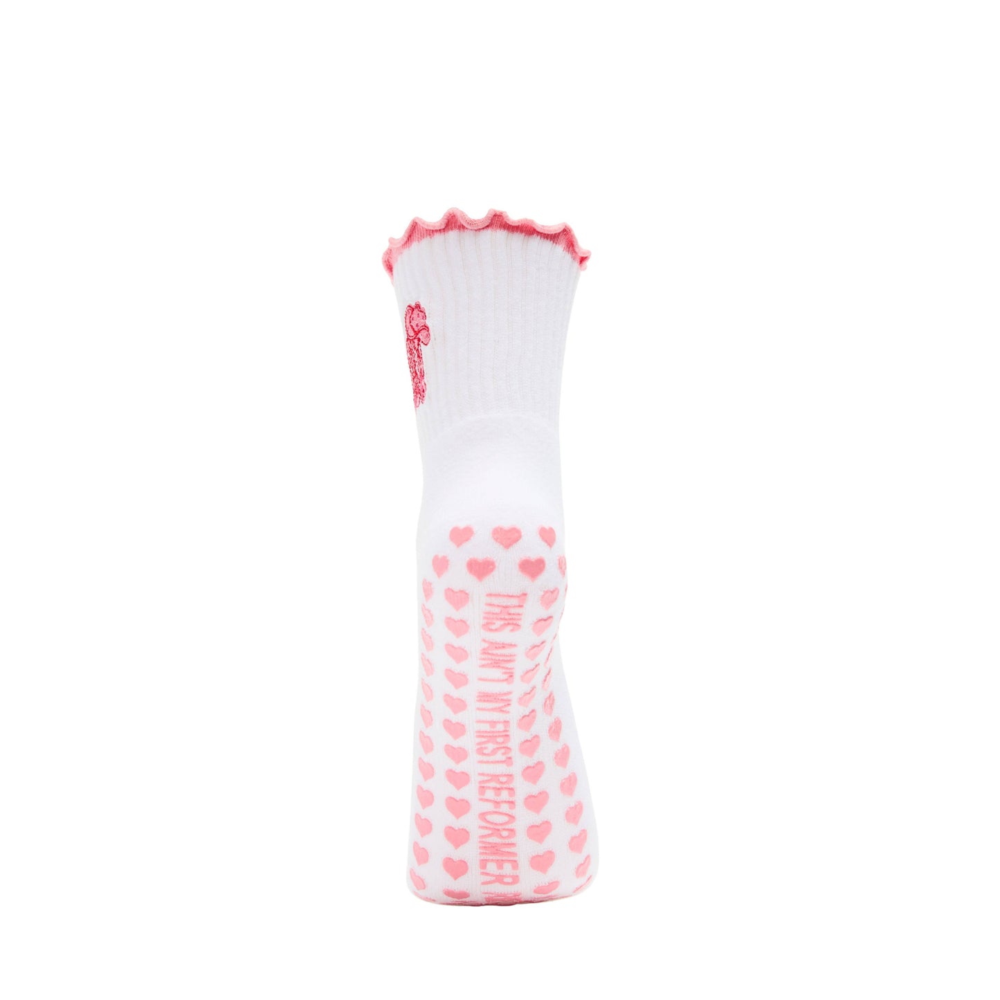 This Ain't My First Reformer Ride Cowgirl Grip Socks