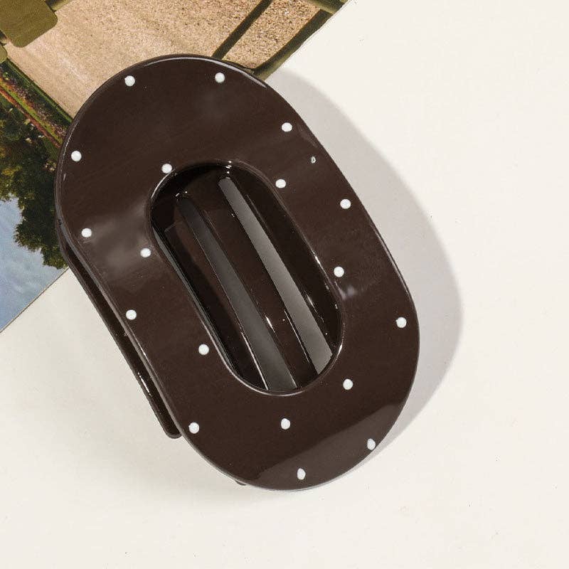 Simple Polka Dots Hair Claw Clip DP25H767