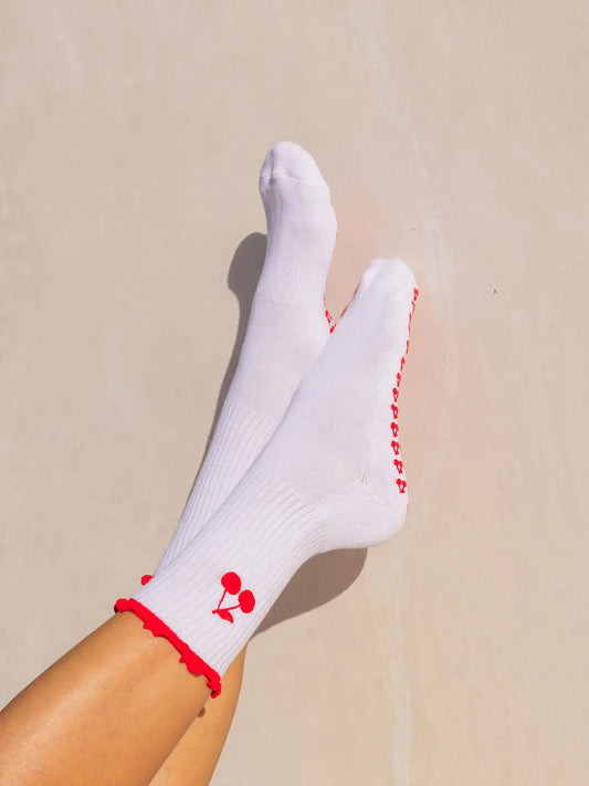 Cherry Grip Socks
